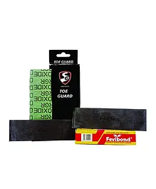 SG Toe Guard Kit for Cricket Bats - Black