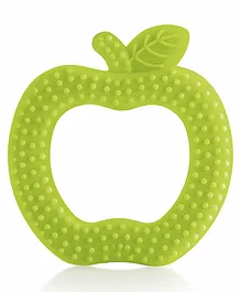 BeeBaby Apple Shape Soft Silicone Teether - Green