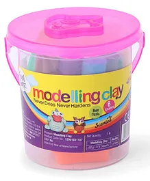 Kores Modelling Clay Bucket Pink - 80 g
