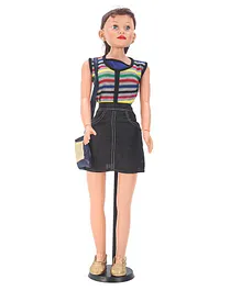 Speedage Saina Fashion Doll Black - Height 91 cm