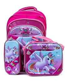 SHK Digitrade Cartoon Little Backpack Pink - 16 Inches