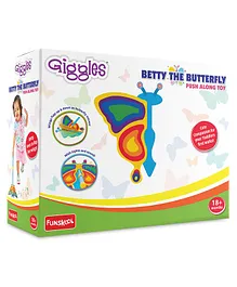 Funskool Giggles Betty The Butterfly Push Along Toy - Multicolour