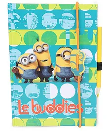 Minions Book With Pencil Yellow - 2 Pieces
