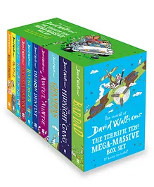 The Terrific Ten Story Books Set of 10 by David Walliams - English