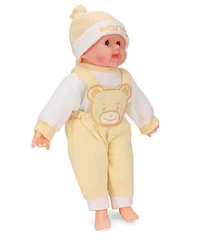 ToyMark Happy Baby Doll Dark Cream - Height 36 cm