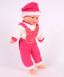 ToyMark Baby Doll Dark Pink - 36 cm