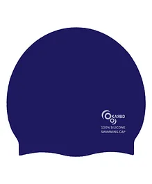 KARBD Silicone Universal Size Swimming Cap - Dark Blue