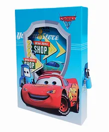 KARBD McQueen Blue Your Store Shop Cartoon Racing Cars Character Secret Lock Diary  - 94 Pages