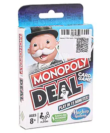 Hasbro Monopoly Deal Card Game - Multicolor