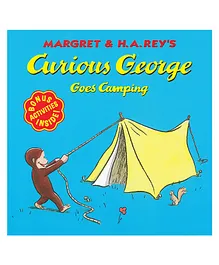 Curious George Goes Camping Story Book by H A Reys - English
