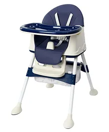 Meditive Kidsworth Booster Seat cum High Chair- Blue