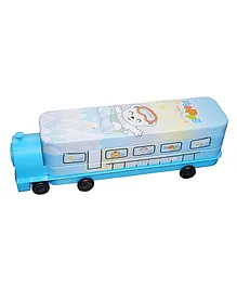 Muren School Bus Shape Metal Pencil Box - Multicolor(Color May Vary)