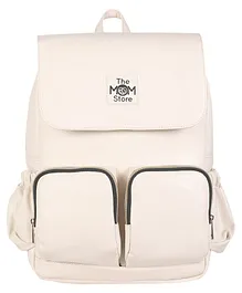 The Mom Store Limited Edition Diaper Bag for Parents- Elegant Ivory