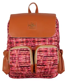 The Mom Store Indie Collection Scarlet Rain Diaper Bag - Pink