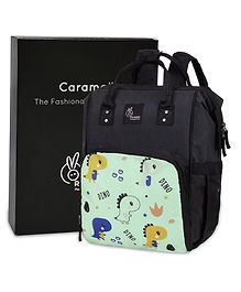 R For Rabbit Caramello Dino Diaper Backpack - Sea Green