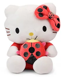 Dimpy Stuff Hello Kitty Soft Toy Red And White - 40 CM