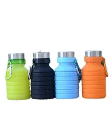 Kunya Silicone Expandable Sipper Bottle With Hook - 500 ml