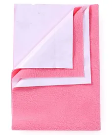 Fingo Brain Rubber Waterproof & Reusable Baby Sleeping Mat Large - Pink