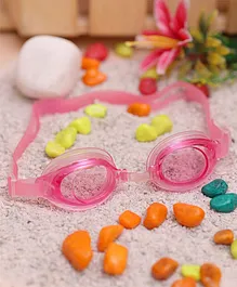 Passion Petals Goggles  Anti fog swimming Glasses - Pink