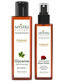 Mystiq Living Rose Water and Glycerine - 200 ml
