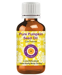 Pure Pumpkin Seed Oil  Cucurbita Pepo Natural Therapeutic Grade Cold Pressed- 30ml