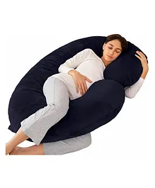 Pumpum C Shape Hollow Fiber Maternity Pillow - Black