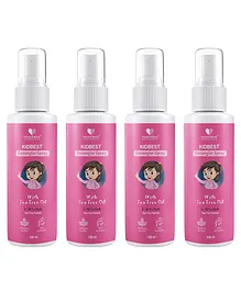 HealthBest Kidbest Detangler Spray Pack of 4 - 400 ml