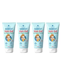 HealthBest Kidbest Hair Gel Pack of 4 - 50 ml Each