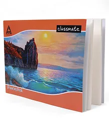 Classmate Soft Bound Drawing Book Unruled - 36 Pages  (Color and Print May Vary)