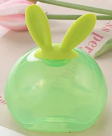 Bunny Design Pacifier Holder Case - Green
