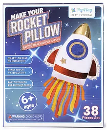 Pepplay Make your Rocket Pillow - Multicolour