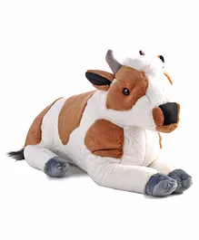 Wild Republic Ck Laying Cow Brown - Length 40 cm