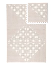 Toddlekind Playment Prettier Puzzle Playmat Earth Clay - Off White