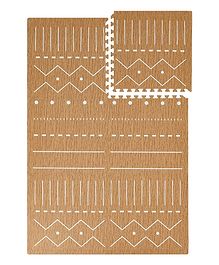 Toddlekind Prettier Puzzle Playmat Berber Camel - Brown