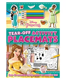 Disney Princess: Tear Off Activity Placemats - English
