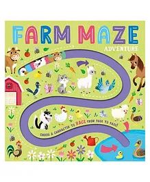 Farm Maze Adventure Board Book - English
