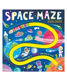 Space Maze Explorer Book - English