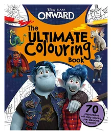 Disney Pixar Onward: The Ultimate Colouring Book - English