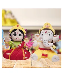 Panda's Box Mantra Chanting Baby Ganesha & Devi Lakshmi - Multicolour