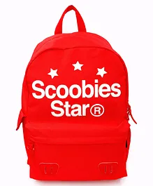 Scoobies Scoobiesstar Canvas Bag Red - 17.3 Inches