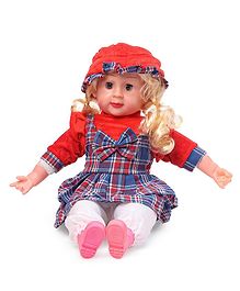 ToyMark Fashion Doll Check Red- Height 52 cm
