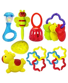 FunBlast Rattle and Teether Toys for Baby  Pack of 7