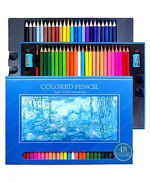 FunBlast Pencil Color Set for Art & Craft - Pack of 48 Pcs