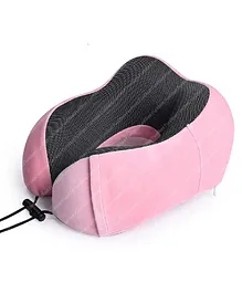 FunBlast Neck Pillow for Kids and Adults - Pink