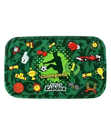 Smily Kiddos Small Brunch Stainless Steel Lunch Box -  Sports theme
