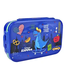 Smily Kiddos Small Brunch Stainless Steel Lunch Box -  Dino theme