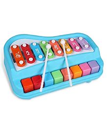 FunBlast Xylophone Hand Knock Piano Toy Musical Instrument - Blue