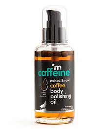 mCaffeine Naked & Raw Coffee Body Polishing Oil - 100 ml