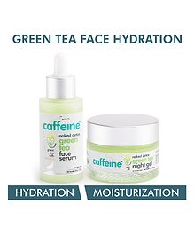 mCaffeine Green Tea Face Hydration Kit for Dull Skin - 40 ml & 50 ml