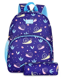 The Clownfish Polyester Cosmic Critters School Bag- 15.3 inches